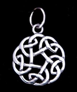 Silberanhänger Keltischer Knoten