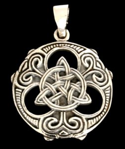 Silberanhänger Celtic Triad