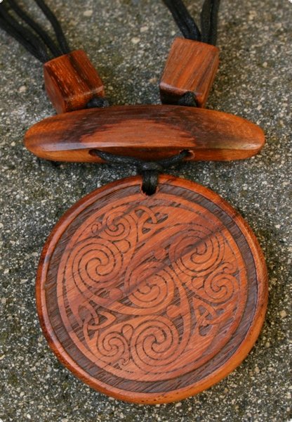 Holzkette Celtic