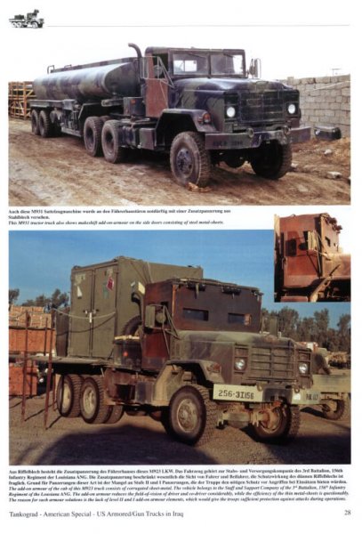 Gepanzerte/Gun Trucks der US Army im Irak Tankograd 3002