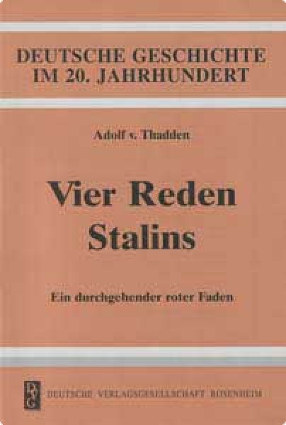 Vier Reden Stalins