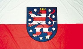 Flagge Thüringen  90 x 150 cm