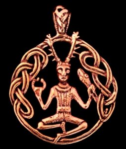 Schmuckanhänger Cernunnos Bronze