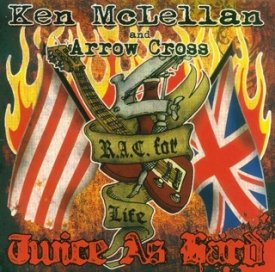 Ken McLellan and Arrow Cross - Twice as hard, CD
