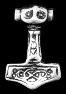 Silberanhänger Mjölnir Thors Hammer