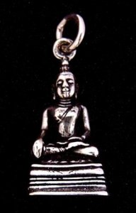 Silberanhänger Budha