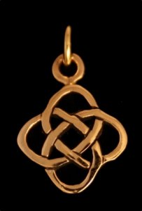 Bronzeanhänger Celtic Universe