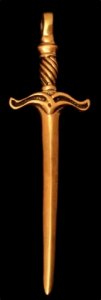 Schwertanhänger Excalibur Bronze