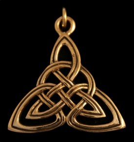 Keltisches Trinity Amulett Trinia Bronze