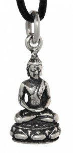 Silberanhänger Kleiner Buddha