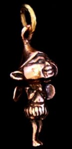 Bronzenhänger Gnom