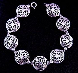 Silberarmkette Keltische Knoten