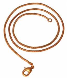 Schlangenkette Bronze Rigani 41 cm