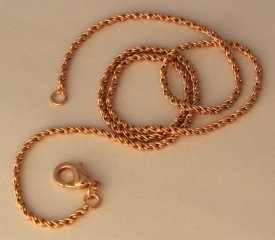 Bronze Halskette Penarddun 41 cm