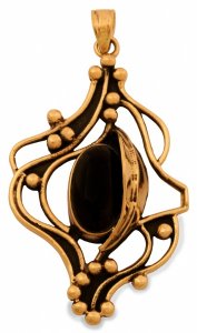 Schmuckanhänger Isira Onyx Bronze