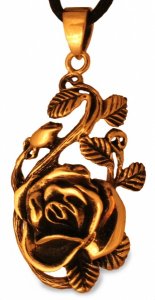 Schmuckanhänger Isara Rose Bronze