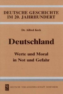 Deutschland - Werte und Moral in Not und Gefahr