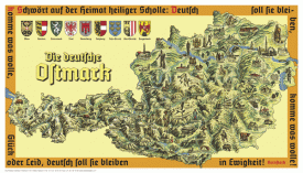 Heimatkarte Die deutsche Ostmark