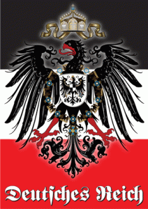 Hochglanz-Plakat Reichsadler Deutsches Reich