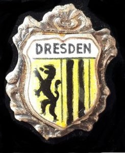 Wappennadel Heimattreu - Dresden