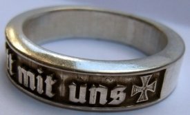 Deutscher Ring - Gott mit uns & EK