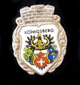 Wappennadel Heimattreu - Königsberg