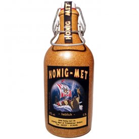 Honig-Met Klassik in Tonflasche 0,5 l