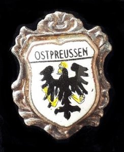 Wappennadel Heimattreu - Ostpreußen
