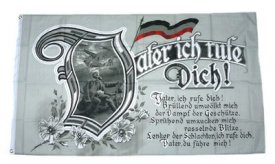 Flagge - Vater ich rufe Dich