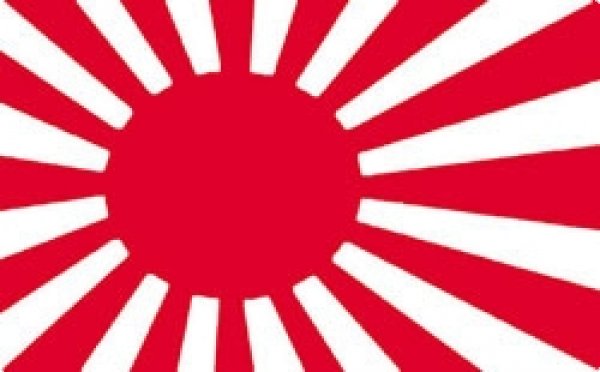 Flagge Japanische Kriegsflagge 90 x 150 cm