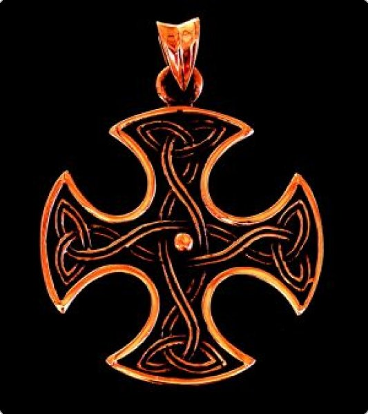 Anhänger Bronze Cross Celtic