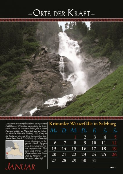 Kalender -  Orte der Kraft 2025