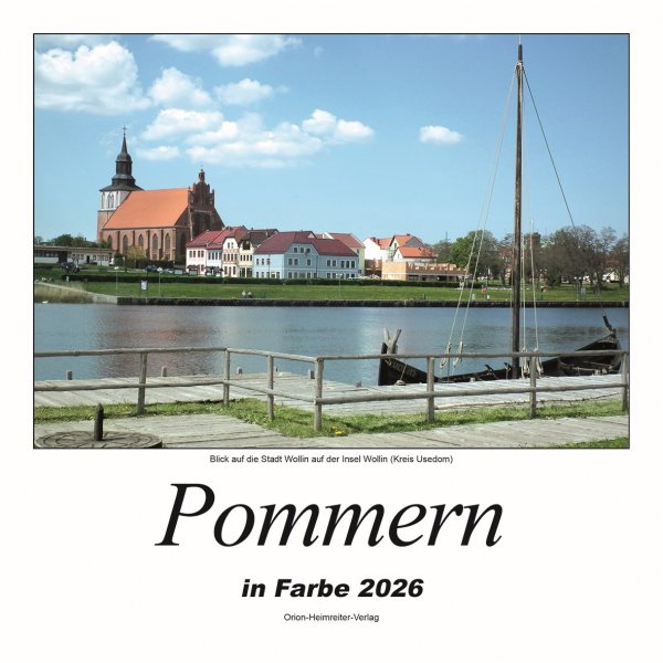 Heimatkalender Pommern in Farbe 2026