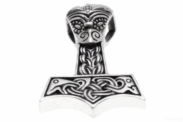 Anhänger ~ THORANIR ~ Hammer des Thor - Silber