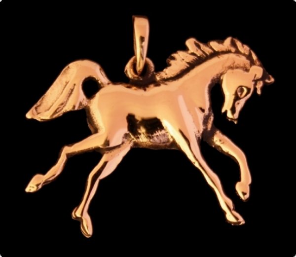 Anhänger Goldenes Pferd