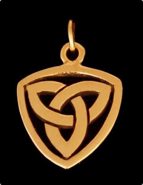 Anhänger Celtic Triqueta Bronze