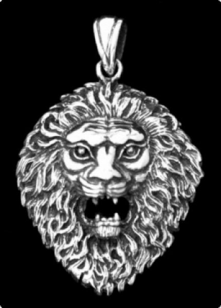 Silberanhänger Löwe