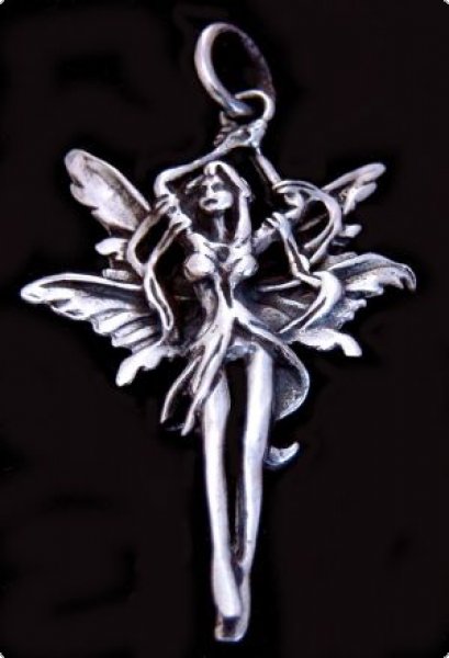 Kettenanhänger Elfentanz Silber