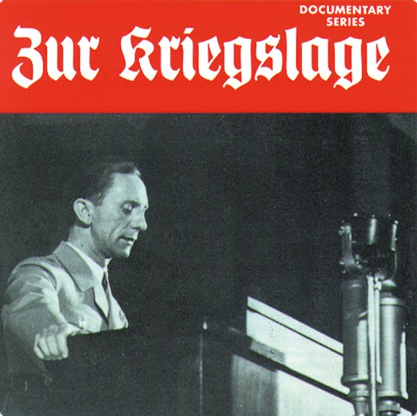 Hörbuch - Joseph Goebbels: Zur Kriegslage - CD