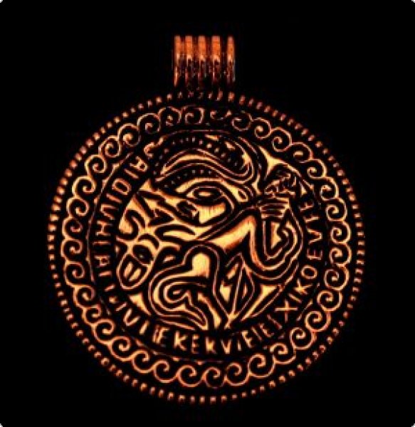 Anhänger Odin auf Sleipnir Bronze