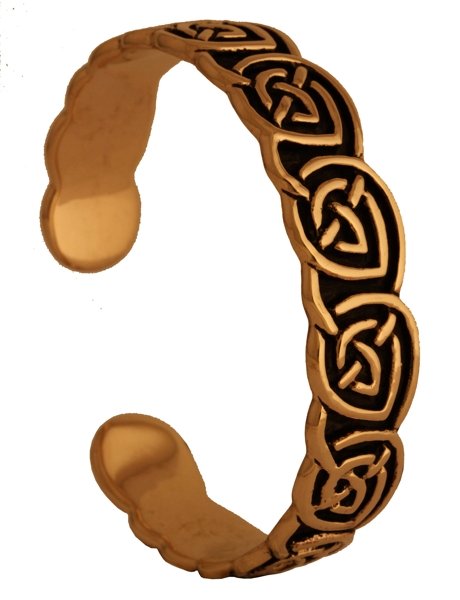 Bronzearmreif Celtic Suleviae massiv