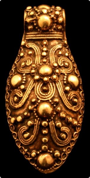 Wikingeranhänger Spirals Bronze