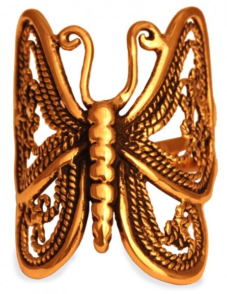 Ring Schmetterling Inala Bronze