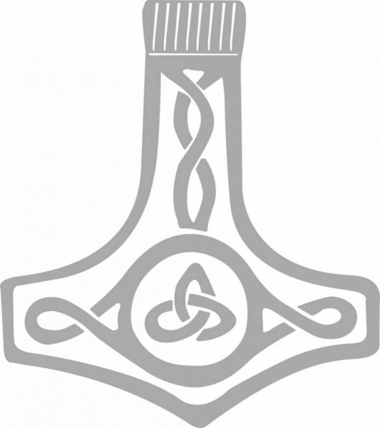 Aufkleber Thorhammer Celtic