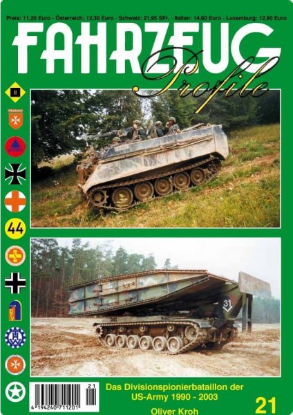 Das Divisionspionierbataillon der US-Army 1990 - 2003 Fahrzeug Profile 21