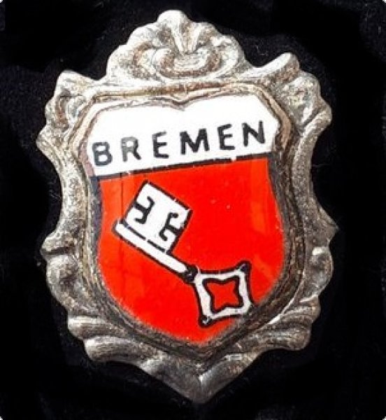 Wappennadel Heimattreu - Bremen