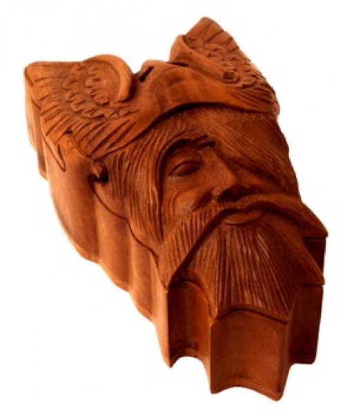 Zauberdose Odin aus Holz