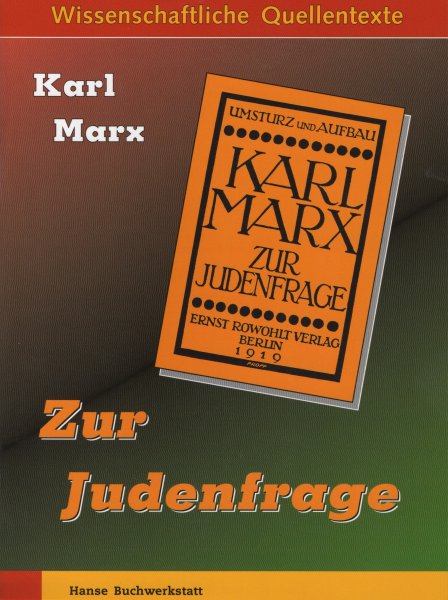 Karl Marx - Zur Judenfrage