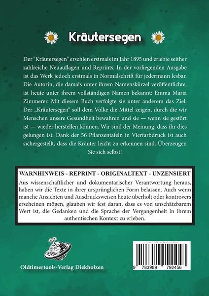 Emma Maria Zimmerer  - Kräutersegen