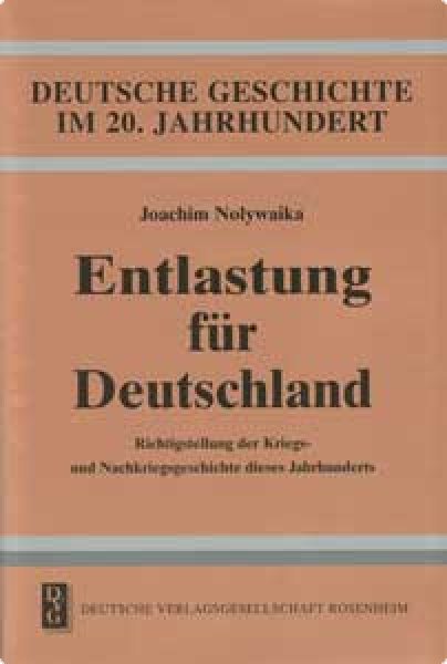 Nolywaika, Joachim - Entlastung für Deutschland